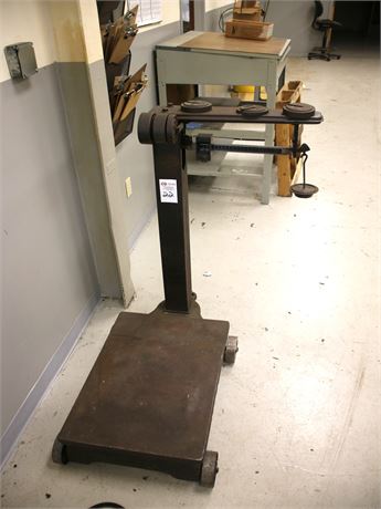 Fairbanks Scale Balance Beam Platform Scale