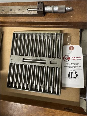 Deltronic Inspection Plug Gage Set
