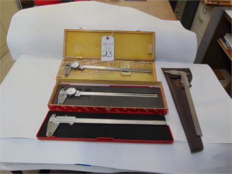 Starrett, Mitutoyo Calipers