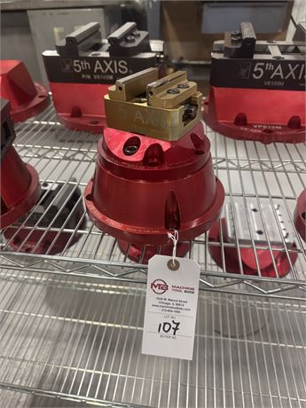 5th Axis #R347M 8" Base with V75100 Attached Vise