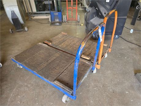 Lot of (2) 48" x 24" Shop Carts