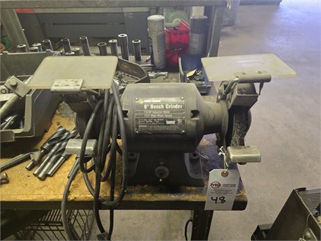 Black & Decker 6" Double End Bench Grinder