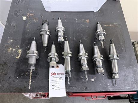 LOT OF 8 TOOL HOLDERS