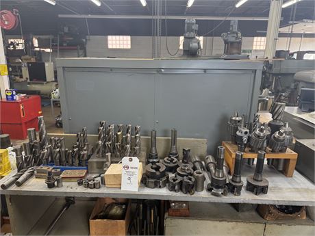 Assorted End Mills and Tooling