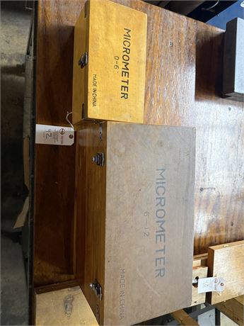 Micrometer 0-12 w/ T-Style Granite table top