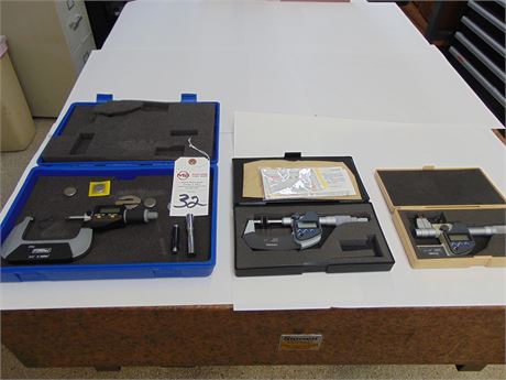 Fowler, Mitutoyo Digital Micrometers