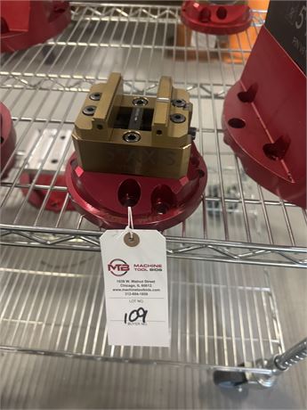 5th Axis #VPY75 5 3/4" Base with V75100 Attached Vise
