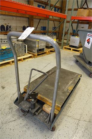 Haul Master (1) Hydraulic Table Cart