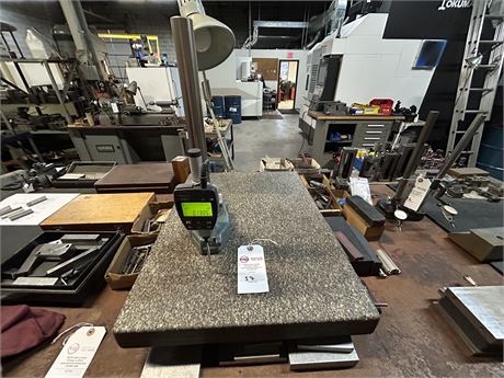 Mitutoyo ID-F150HE Pin Gauge w/ 12"x48" Granite Top