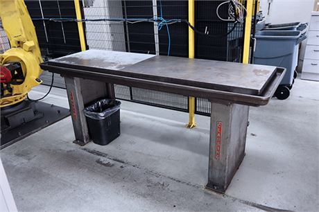 Clausing Iron Table 5'8" x 2'