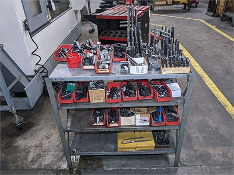 Assorted Set Up Tooling, Clamps and Hardware