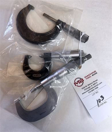 Assorted Micrometers