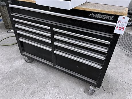 Husky Rolling Tool Chest & Contents