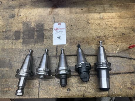 Lot of 5  Assorted Tool Holders