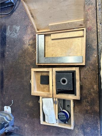 Lot of (4) Precison Depth Gages