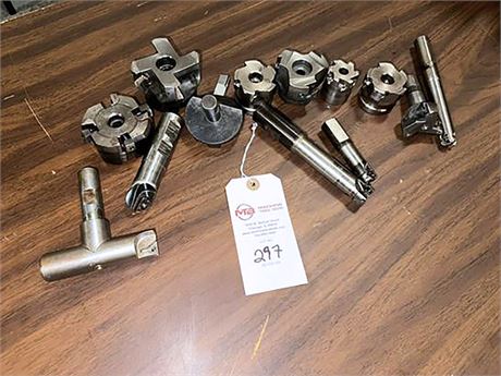 Lot of Collets and Collet Chucks