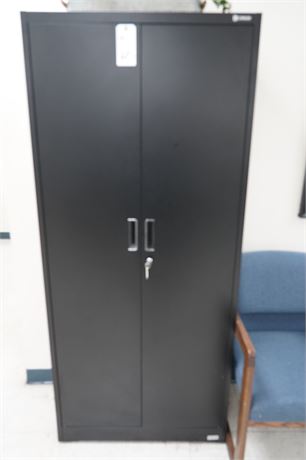 2 DOOR METAL CABINET