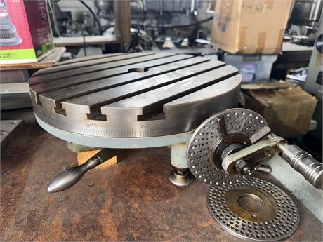 Bridgeport T-Slot Mounted Rotary Table