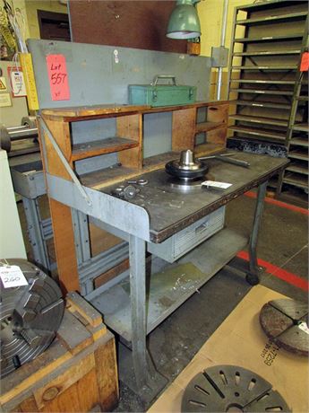 (3) Woodtop Workbenches