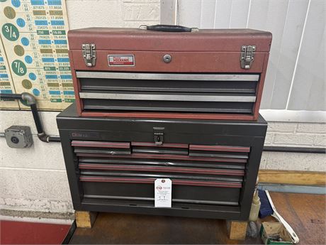 (2) Tool Boxes With Miscellaneous Contents