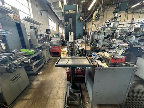 Nider Model N1-50b Geared Head Drill Press