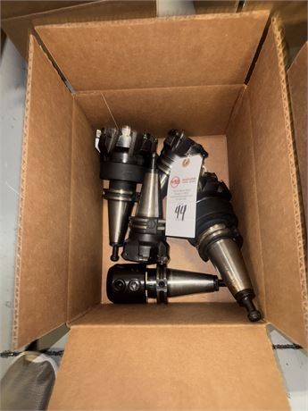 Lot of (5) Cat 40 Tool Holders