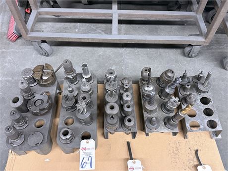Lot of 40 Taper Tool Holders