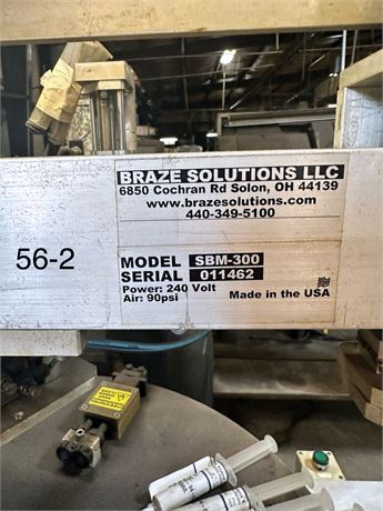 Braze Solutions Model SBM-300