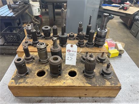 23 Cat 40 Tool Holders