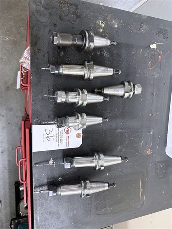 LOT OF 7 TOOL HOLDERS