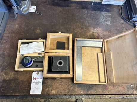 Assorted Lot of (3) Precision Measuring Tools