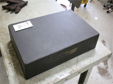 18" x 12" x 4" H Granite Surface Plate