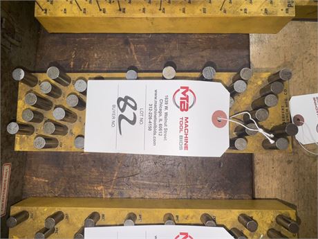 Assorted Pin Gages w / Case