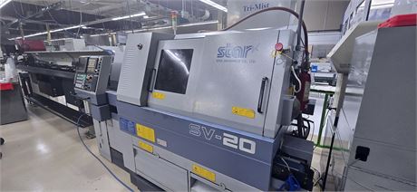 Star SV-20 Swiss Lathe (2005)