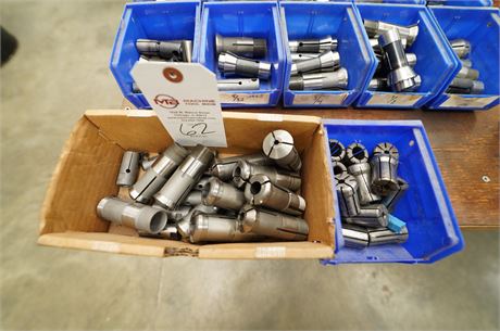HARDINGE TD-26 ASSORTED SIZE COLLETS