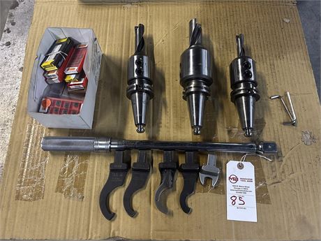 Lot of Machine Tool Holder and Misc. Tooling