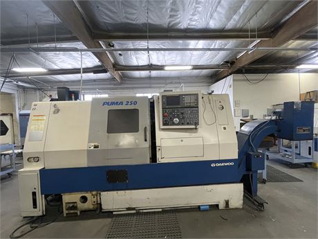 Daewoo Puma 250B CNC Lathe