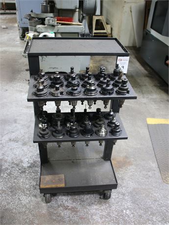 Lot of Cat 40 Tool Holders