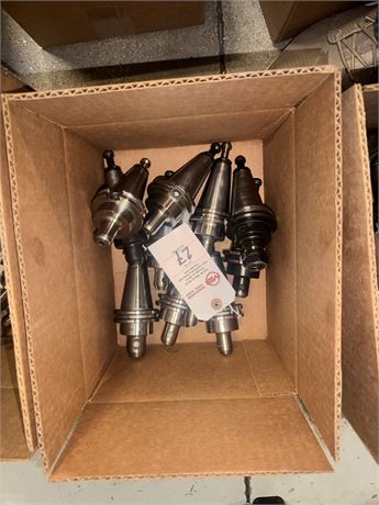Lot of (10) Cat 40 Tool Holders