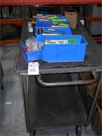 4 Wheel Rolling Shop Cart with Perishable Tooling
