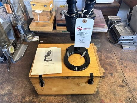 Binoclular Microscope Model # 6M-51-2 w/ Case