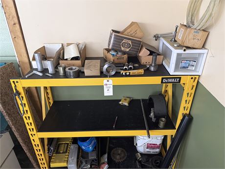 DEWALT SHELF OF MIST BITS AND TOOLING