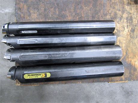 Lot of (4) Kennametal Indexable Boring Bars