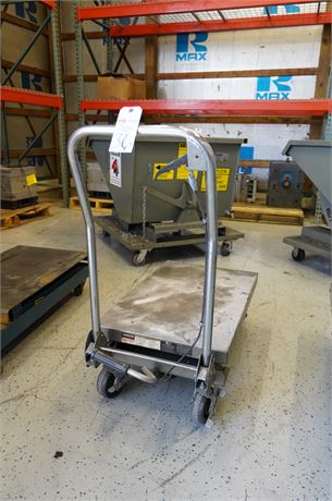 Haul Master (1) Hydraulic Table Cart