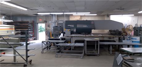 LVD/STRIPPIT 1500 H30 CNC HYDRAULIC TURRET PUNCH
