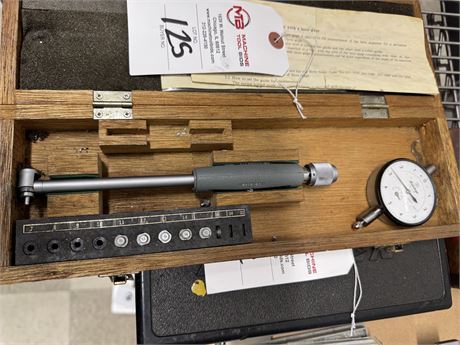 Mitutoyo dial bore gauge