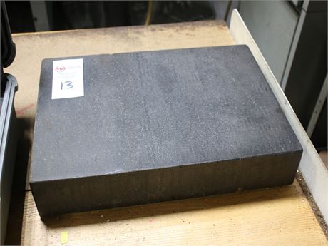 18" x 12" x 3" H Granite Surface Plate