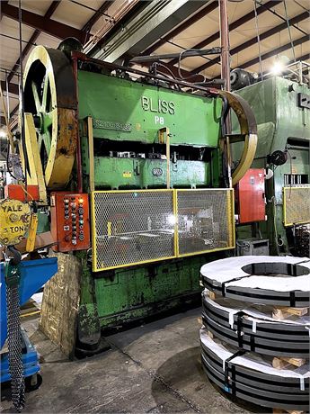 Bliss 100-Ton Mechanical Press