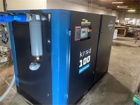Kaishan KRSD-100-115 Screw Air Compressor (2021)