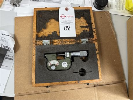 Mitutoyo Indicating Micrometer 1"